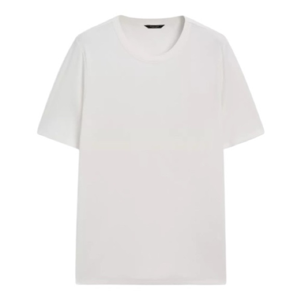Massimo Dutti Ecru Men's T-shirt